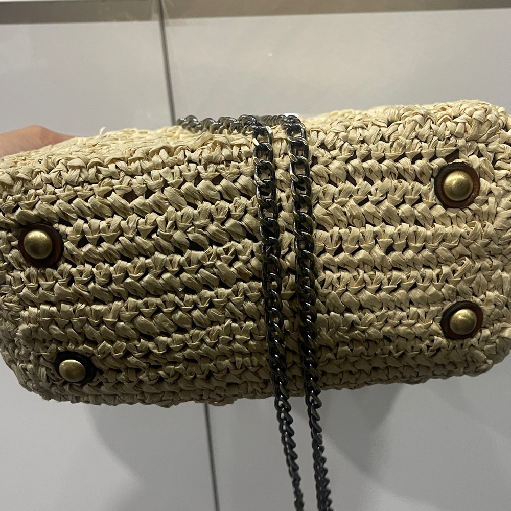 New never used Patricia Nash Kiss-Lock Shoulder Bag - Beige - Picture 4 of 10